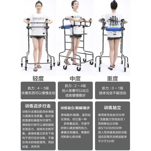 可孚助行器辅助行走老人残疾人中风康复器材站立架成人学步车 商品图4