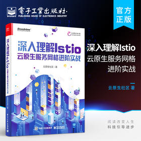 官方正版 深入理解Istio：云原生服务网格进阶实战 Service Mesh核心功能架构解析安装部署流量控制Service Mesh 生态实践生态书