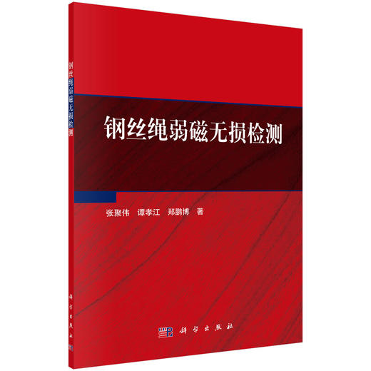 钢丝绳弱磁无损检测/张聚伟 谭孝江 郑鹏博 商品图0