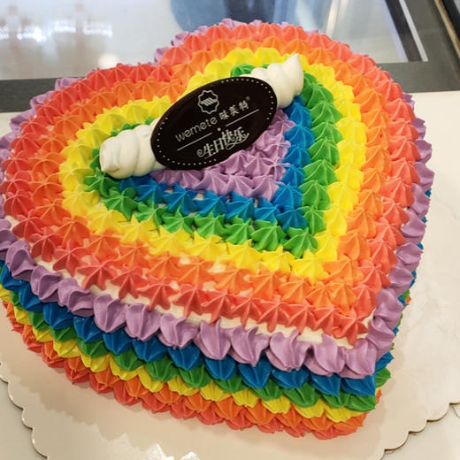 味美特“彩虹蛋糕”创意蛋糕 商品图0