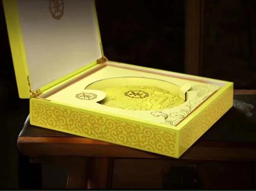 2022中茶蝴蝶ZBF-222221金中茶水仙白白茶饼礼盒357g 商品图1