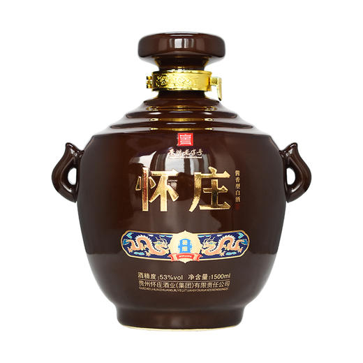 怀庄秘酿 酱香型53度 1.5L/坛 茅台镇怀庄酒业出品 商品图1