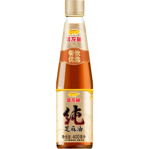 【仅供集采】金龙鱼纯芝麻油400ml*12瓶商用整箱 商品图3