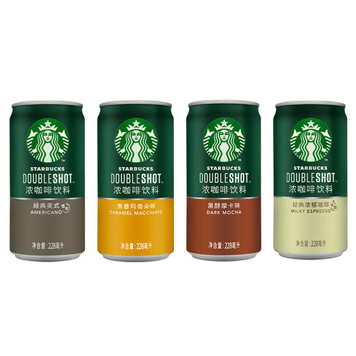 星巴克倍醇（罐装）228ml*24罐/箱 商品图1