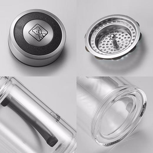 希诺玻璃杯XN-6721/6720（办公型茶杯手柄） 商品图4