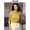 VIMAGE纬漫纪秋季新款设计感小众显瘦套头小上衣女V1813405 商品缩略图3