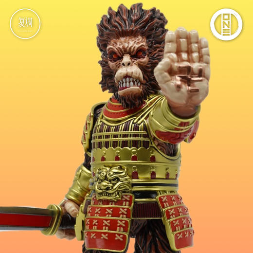 现货 壹工坊 悟空 黄金甲版 搪胶 sofubi 软胶 商品图4