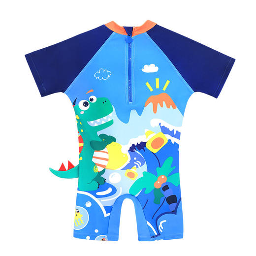 【LemonKid独角兽+恐龙萌新款】 亲肤柔软透气防晒UPF50+  男女儿童游泳造型泳衣,小童中童大童泳衣男女孩泳衣 商品图4