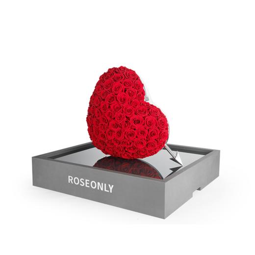 【告白神器】ROSEONLY诺誓  高端定制 永生玫瑰 一见倾心 心形 送爱人女友节日礼物 定制礼品 商品图3