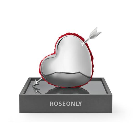 【告白神器】ROSEONLY诺誓  高端定制 永生玫瑰 一见倾心 心形 送爱人女友节日礼物 定制礼品 商品图6