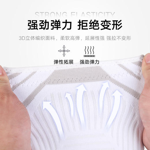 【AMIIGU专业运动护膝】稳定髌骨，保护膝盖，减少损伤健身跑步骑行护膝盖夏季针织加厚运动护膝硅胶套护具 商品图5