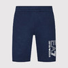 EMPORIO ARMANI EA7 阿玛尼 男士棉质字母标志logo印花休闲短裤 藏蓝色 3LPS73 PJ05Z 1554 商品缩略图0