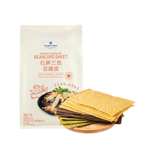 MM 山姆 Member's Mark 石屏三色豆腐皮 1kg 商品图0