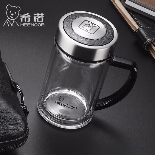 希诺玻璃杯XN-6721/6720（办公型茶杯手柄） 商品图3