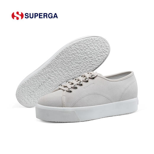 SUPERGA女鞋2022春夏新款厚底增高显瘦S00GV40低帮系带防滑休闲鞋分销 商品图3