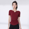 F202080梵蒂欧瑜伽短袖（含胸垫） 商品缩略图5