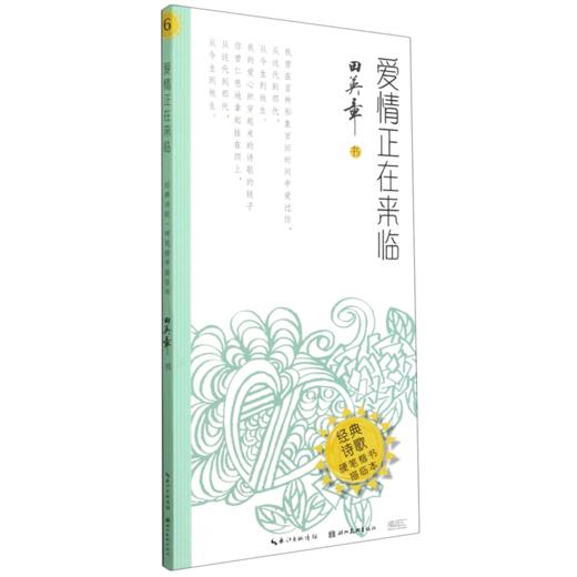 爱情正在来临/硬笔楷书描临本/经典诗歌 商品图0