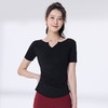 F202080梵蒂欧瑜伽短袖（含胸垫） 商品缩略图0