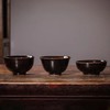 非白造物丨银杏叶天目盏 杏韵杯 压手杯 禅定杯 主人杯 品茗杯 茶杯 建盏 壶承 杯垫 多款可选 商品缩略图4