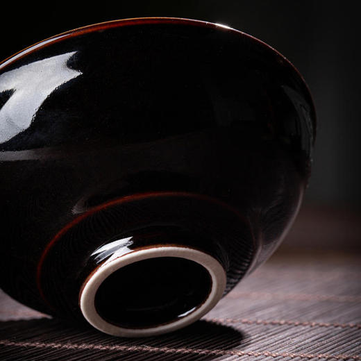 非白造物丨桑叶 斗笠盏/禅定杯/茶盏 主人杯 品茗杯 建盏  茶杯 木叶天目盏系列 三款可选 商品图6