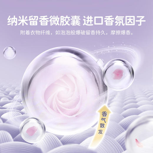 【puke朴可】四季香氛留香珠专业配方不起皱持久留香遇水即溶留香神器洗衣凝珠 商品图3
