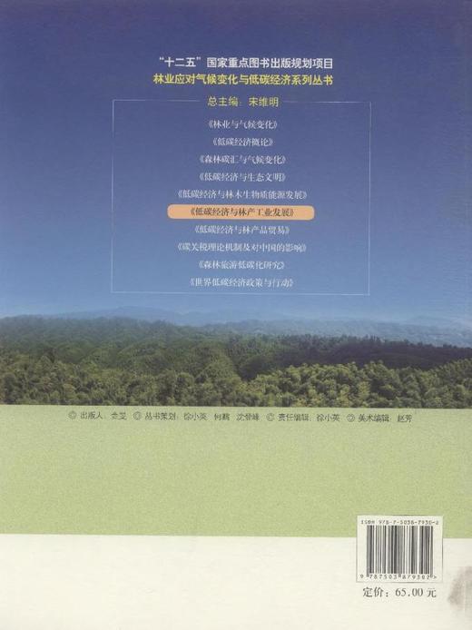 低碳经济与林产工业发展林业应对气候变化与低碳经济系列丛书 "十二五"国家重点  7930  科技 商品图3