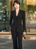 西装套装女春秋新款高级感时尚气质西服商务通勤职业两件套 商品缩略图0