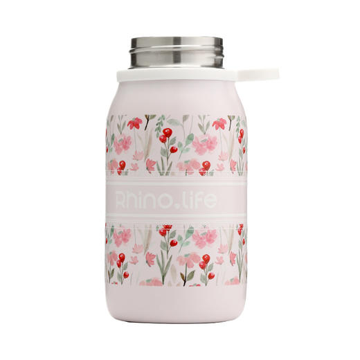 TD50201202 独角犀Rhinolife 繁花盛开系列提手杯 350mL 商品图2