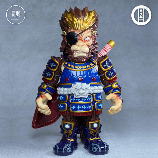 现货 壹工坊 悟空 伊达正空 搪胶 商品图0