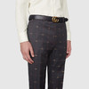 GUCCI 古驰 男士皮革双 G 搭扣双面细腰带 黑色 643847 CAO2T 1062 商品缩略图3