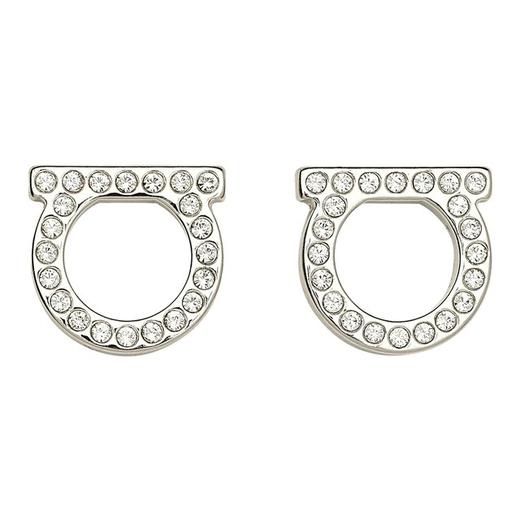 FERRAGAMO 菲拉格慕 耳环  0696574-002 .玻璃/黄铜（暂无品牌物料包装） 商品图0