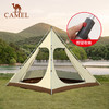 【寄居蟹】骆驼户外精致露营防晒挡雨防蚊印第安金字塔野营帐篷 1J32261161 商品缩略图1