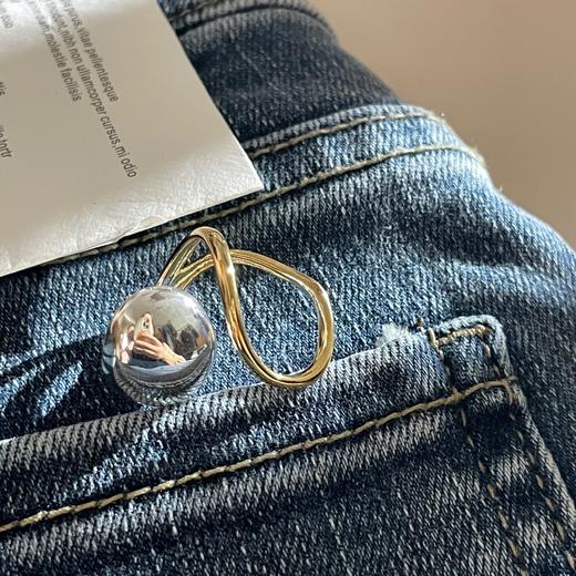 法式复古戒指（宽戒面，显手纤细）#P222703 商品图3