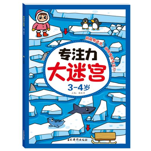 专注力大迷宫(3-4岁) 商品图0