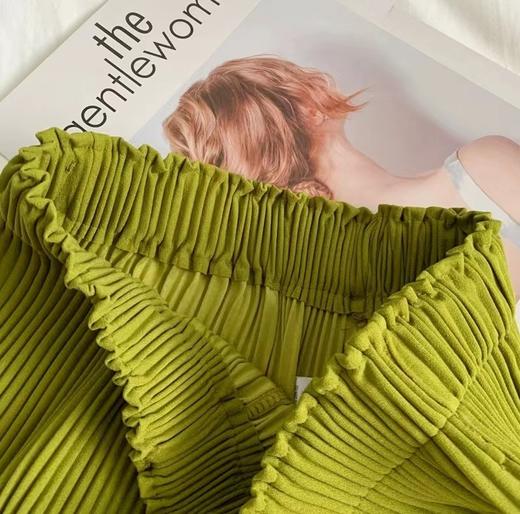 【39.9选2】三宅同款百褶短阔腿裤均码 （非质量问题不退不换） 商品图8