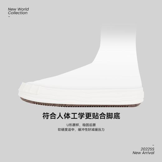 istep新款低帮贝壳头溶解底女款休闲百搭板鞋 商品图2