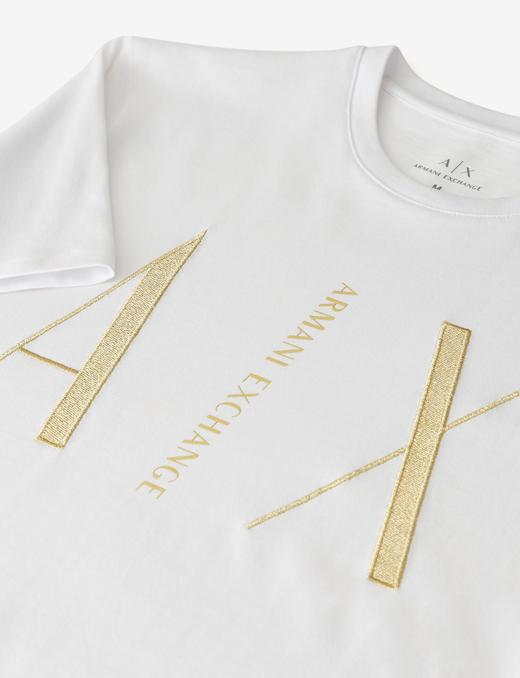 阿玛尼（ARMANI）男士T恤 奢侈品字母印花图案 短袖 98467 商品图4