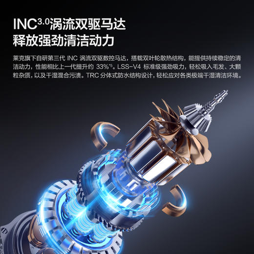 莱克S7速干洗地机无线扫吸尘拖洗一体家用全自动清洗干湿两用智能 商品图4