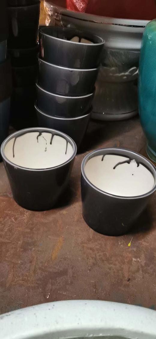 棕灰色花瓶 商品图0