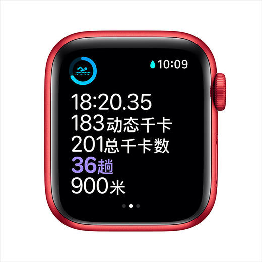 下单前请联系客服Apple Watch Series 6智能手表【企业版】GPS+蜂窝款 40毫米红色铝金属表壳 红色运动型表带 M06R3CH/A 商品图3