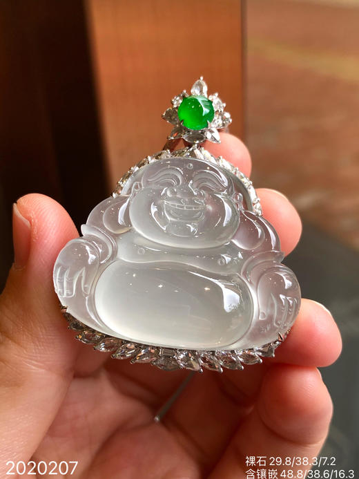 玻璃佛公吊坠【2020207】具体价格微信咨询 商品图5
