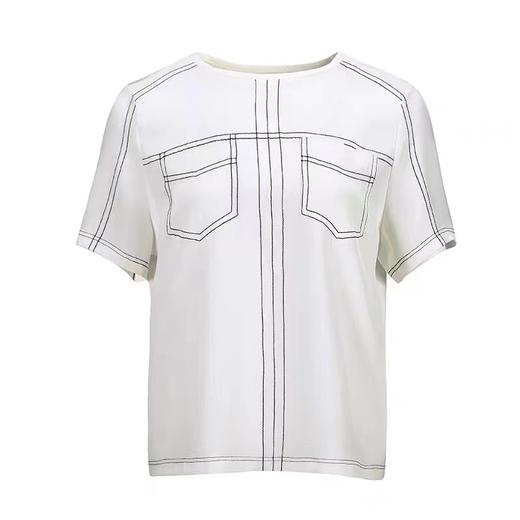 百货世界-YARVE 白色上衣 商品图0