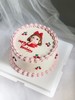 红色蝴蝶结女孩一鲜奶动物奶油蛋糕 商品缩略图0