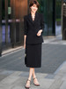 黑色职业西装套装女新款早秋高端气质名媛商务西服正装 商品缩略图4