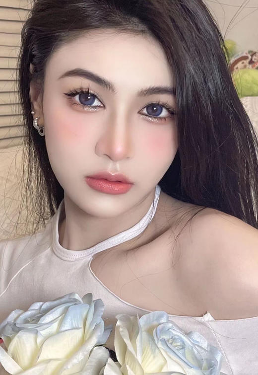 【大直径】Milcacon-M27梦幻蓝紫色14.5mm【年抛 0-1000度 含有525/575】 商品图1