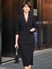 黑色职业西装套装女新款早秋高端气质名媛商务西服正装 商品缩略图2