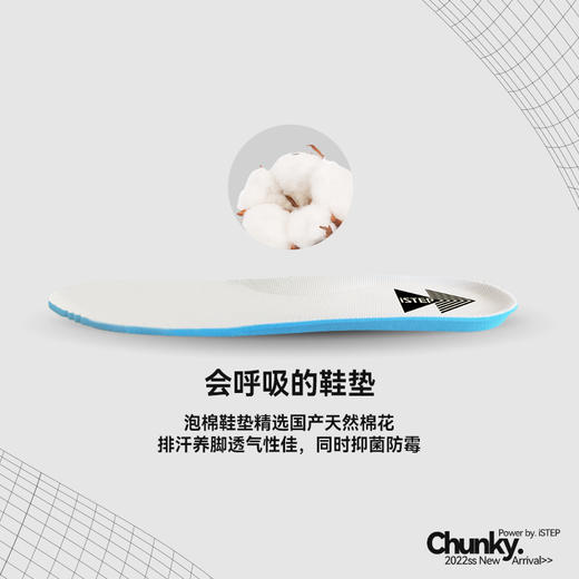 istep2023新款万花筒面包鞋休闲板鞋老爹鞋女运动鞋ins潮春夏爆款 商品图1