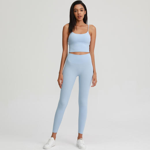 【买一套赠一套】爆款裸感高腰瑜伽服套装 商品图0