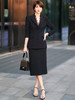 黑色职业西装套装女新款早秋高端气质名媛商务西服正装 商品缩略图0