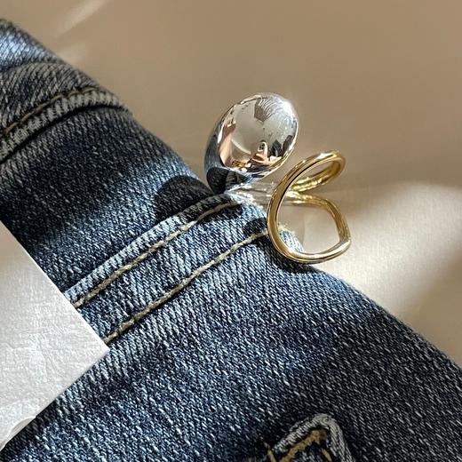 法式复古戒指（宽戒面，显手纤细）#P222703 商品图7